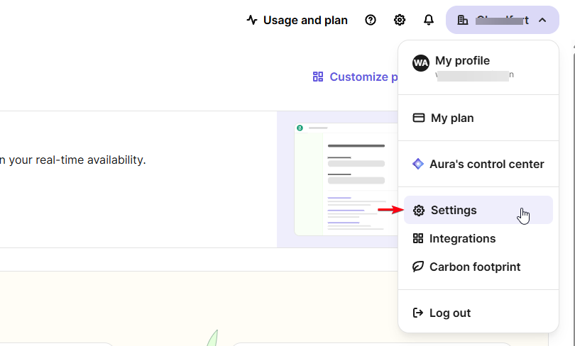 Step 1: Navigate to Settings