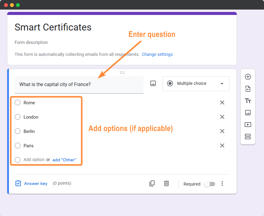 Example Form Screenshot 2